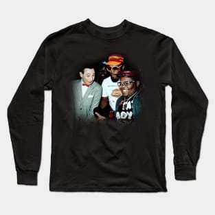 Peewee Herman & Fat Boys with Mr T 1985 Long Sleeve T-Shirt